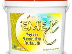 Vopsea Decorativa Texturata ?Emex? - Bleu Pastel - Bid. 15 L